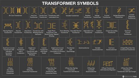 Electrical Transformer Symbols Single Line Transformer, 59% OFF