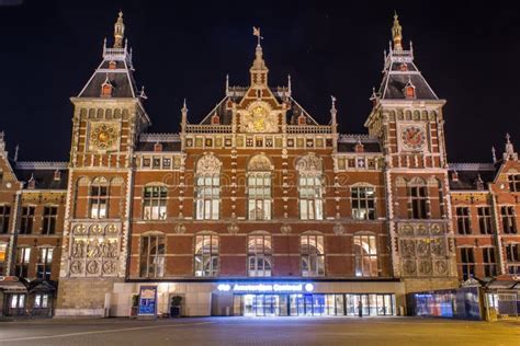 Amsterdam Central Station editorial image. Image of historic - 28815290