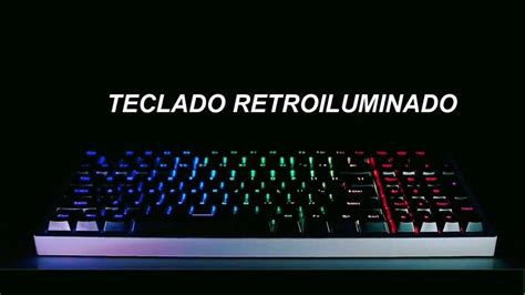 Teclado retroiluminado