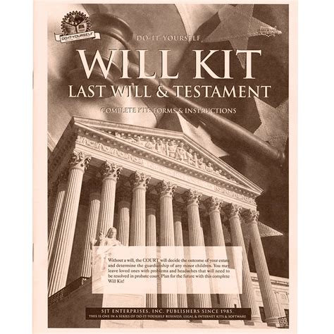 Will Kit | Last will and testament, Will and testament, Super sale