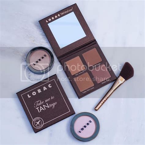 Lorac Take Me to Tantego Tantalizer Bronzer Palette + Brush Set Photos ...