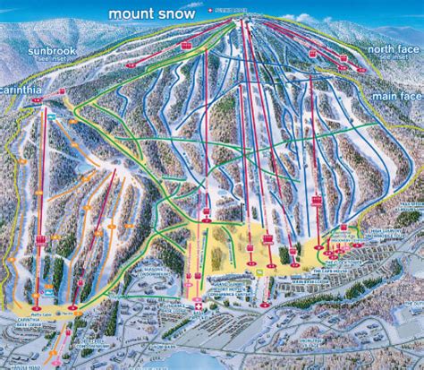 Map of Mount Snow VT | Mount Snow VT Real Estate