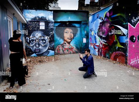 Street Art, East End, London, U.K Stock Photo - Alamy