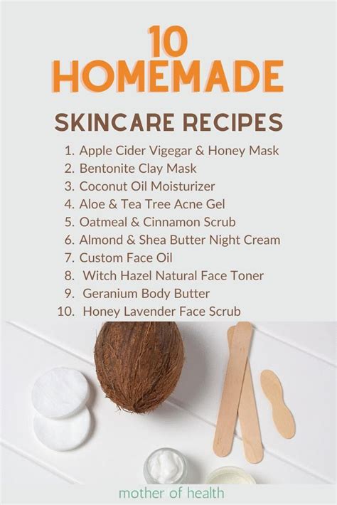 Here are 10 homemade, natural skin care recipes you can easily make at ...