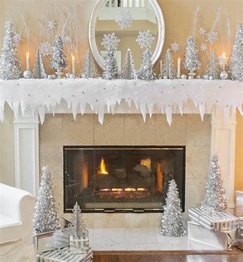 31 Fabulous Winter Fireplace Decor Ideas Best For Living Room ...