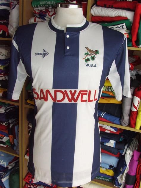 West Bromwich Albion 1990-91 Home Kit