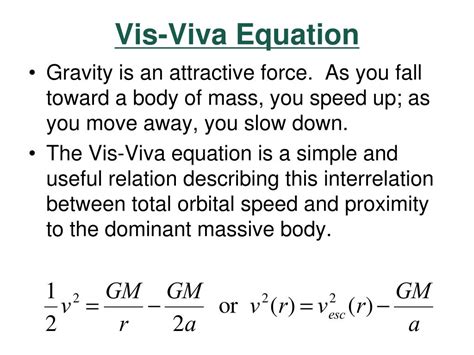 PPT - Orbital Mechanics PowerPoint Presentation, free download - ID:1196694