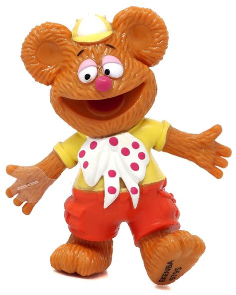 Muppet Babies Life-Like Fozzie Bear Rubber Figure - Walmart.com