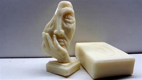 Soap craving sculpture.creative art - YouTube