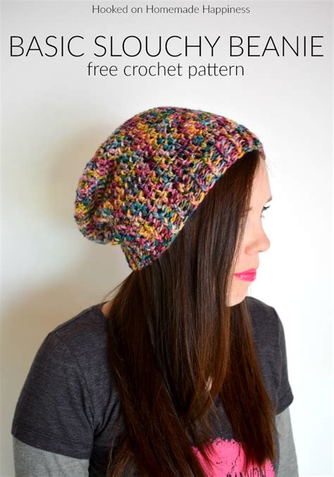 Crochet Pattern Slouch Hat Easy Slouch Hat Crochet Pattern Pattern Easy ...