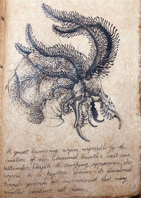 Cave Wyrm by Aldrati on DeviantArt