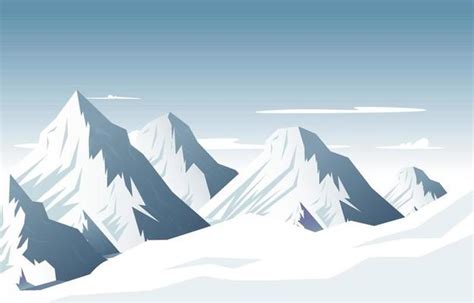 Snow Mountain Vector Art, Icons, and Graphics for Free Download