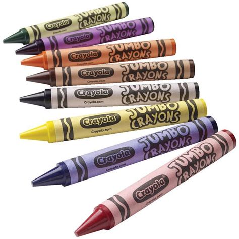 Crayola My First Jumbo Crayons, 12 Colours, 12 Months +, Designed for ...