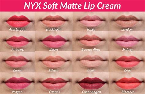 NYX soft matte lip cream Available in around 34 shades ! 1750/= only ...