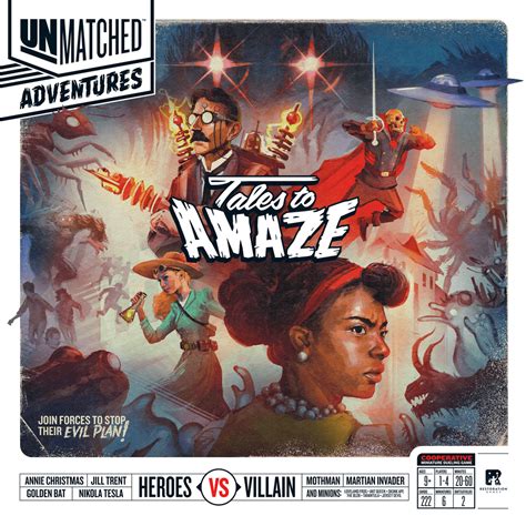 Unmatched Adventures: Tales to Amaze (Standard Edition) & Board Game ...