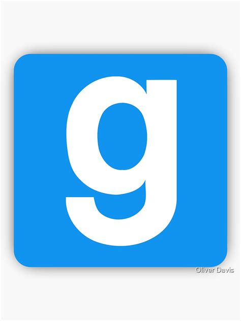 "GMod Logo" Sticker for Sale by DAVISuk | Redbubble