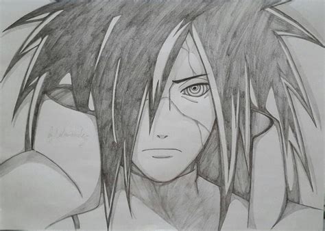 Madara by bySalaMander | Disegni a matita, Disegni di anime, Disegni