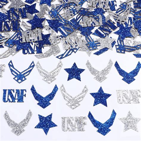 Amazon.com: Airforce Party Decorations 200pcs Airforce Confetti for Men ...