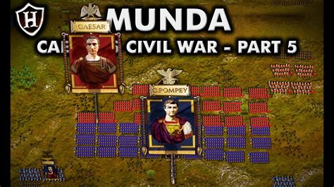 Battle of Munda, 45 BC ⚔️ Caesar's Civil War - YouTube