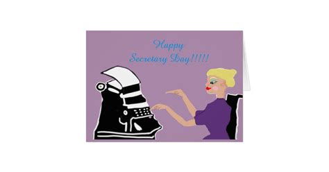 Happy Secretary Day Card | Zazzle