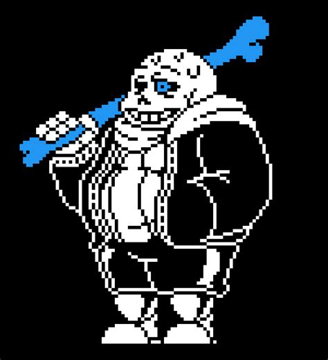 Pixilart - deltarune sans battle sprite by fusion12345