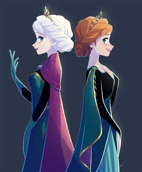 Elsa and Anna - Frozen 2 Fan Art (43429481) - Fanpop - Page 54