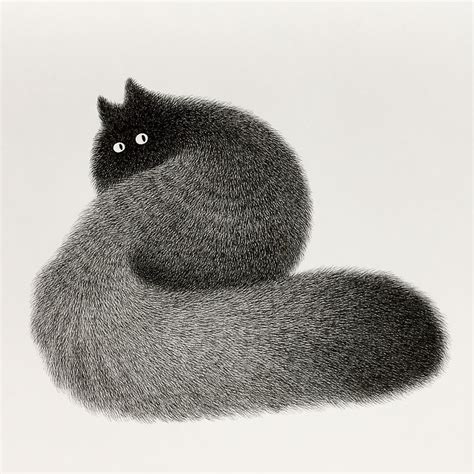 Malaysian Artist Creates Fluffy Cats Using Just Ink And The Result ...