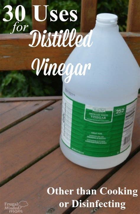 Distilled vinegar - good for so much more then just cooking and ...