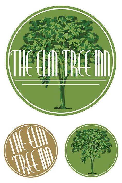 The Elm Tree Inn | Logo and coaster (front and back). © Rach… | Flickr