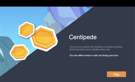 Centipede Instructions