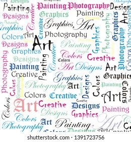 Print Design Word Cloud Colors Background Stock Illustration 1391723756 ...