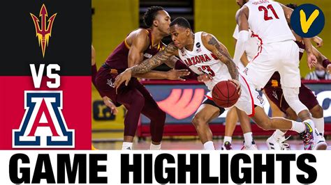 Arizona vs Arizona State Highlights | 2021 College Basketball ...