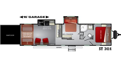 Stryker Toy Hauler Floor Plans - floorplans.click