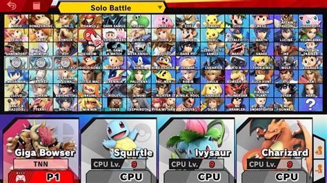 Ssbu Roster