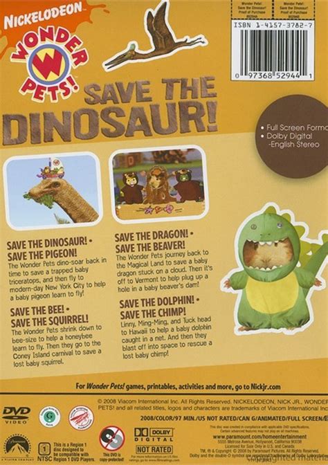 Wonder Pets: Save The Dinosaur (DVD 2007) | DVD Empire