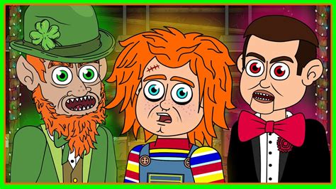 Chucky vs Leprechaun vs Slappy (Parody Animation) - YouTube