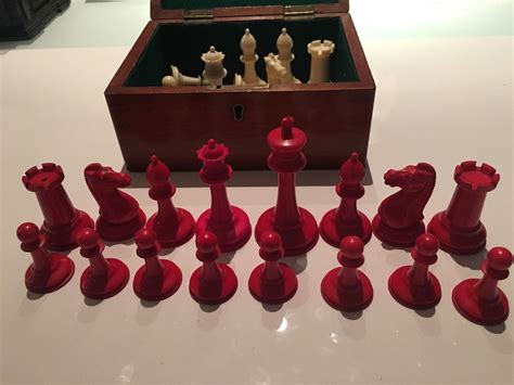 Antique Jaques London Chess Set 1855 | #1821468431