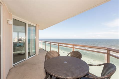 Oceanfront balcony view at Bahama Sands Luxury Condos | Luxury condo ...