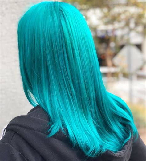 Totally Turquoise | Turquoise hair color, Bright blue hair, Turquoise ...