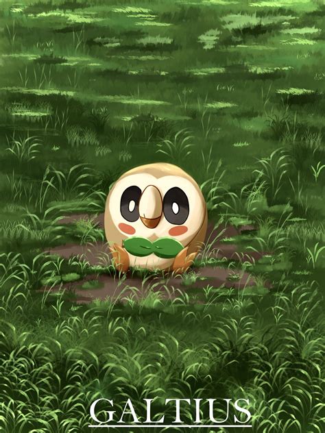 ArtStation - Rowlet