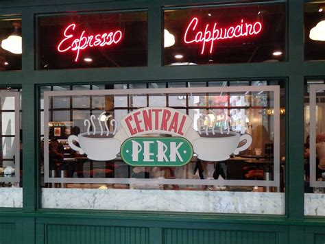 Where is the Central Perk Coffee Shop from the Sitcom Friends Located?