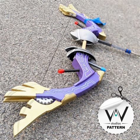 BOTW TOTK Tulin / Revali Great Eagle Bow ( Patterns ) - Givewave Studios