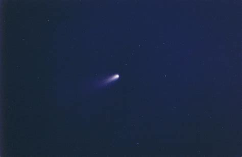 Comet Halley photos taken from Waterloo Ontario 1986