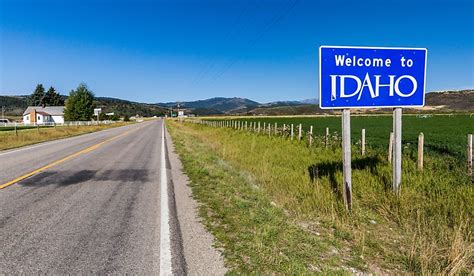 Idaho Montana Border