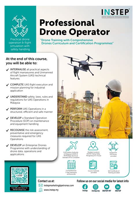 [NEW] A 3-day Professional Drone Operator Training Programme - INSTEP