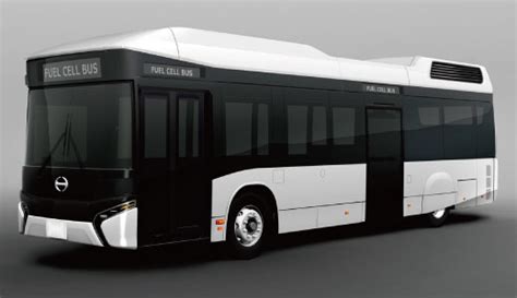 Hino Motors will exhibit six vehicles, including the fuel cell bus ...