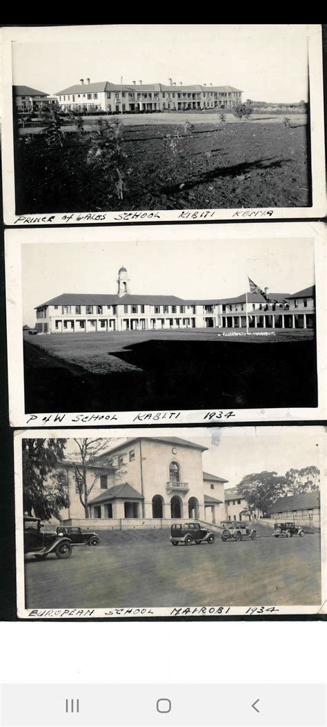 Prince of Wales School 1934