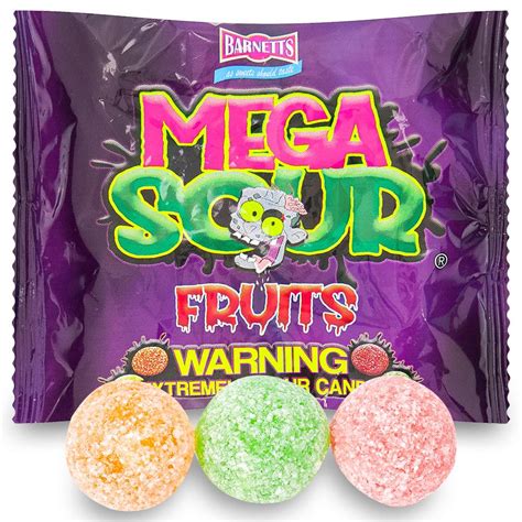 Barnetts Mega Sour Fruits UK 104g - 12 Pack | iWholesaleCandy