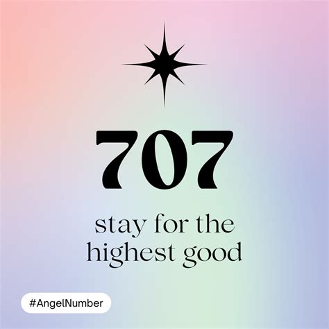 707: Angel Number - Divine Numbers