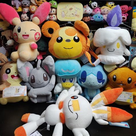 Bundle of Pokemon plushies. Nine total. Listed as a... - Depop